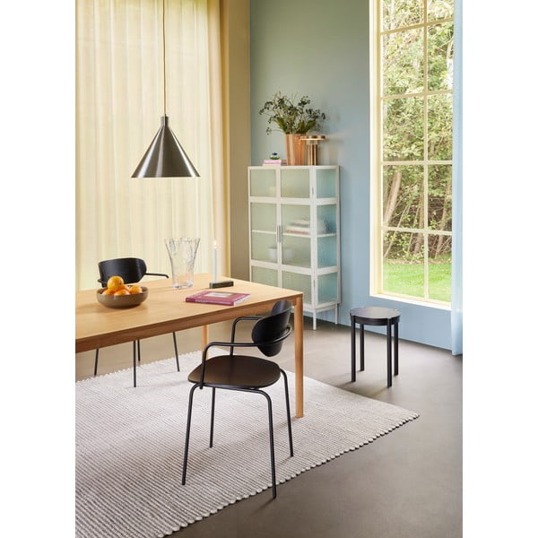 Tavolo da pranzo in rovere naturale 100x200 cm Ground - Hübsch-image-1