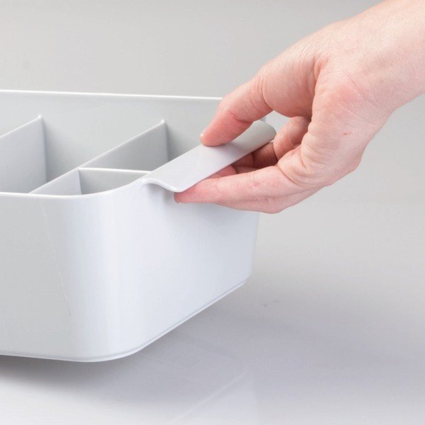 Šedý organizér InterDesign Clarity Divided-image-1