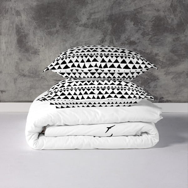 Copripiumino in cotone Trip, 140 x 200 cm Nordica - Blanc-image-3