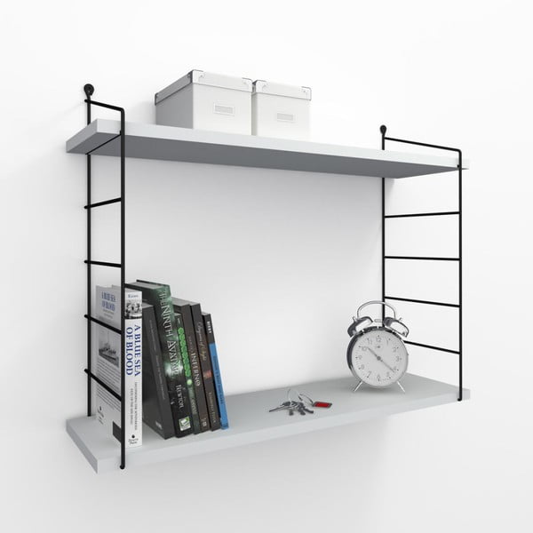 Mensola a muro bianca Garetto i Armon - Decortie-image-1