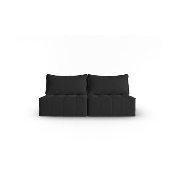 Divano nero 160 cm Mike - Micadoni Home