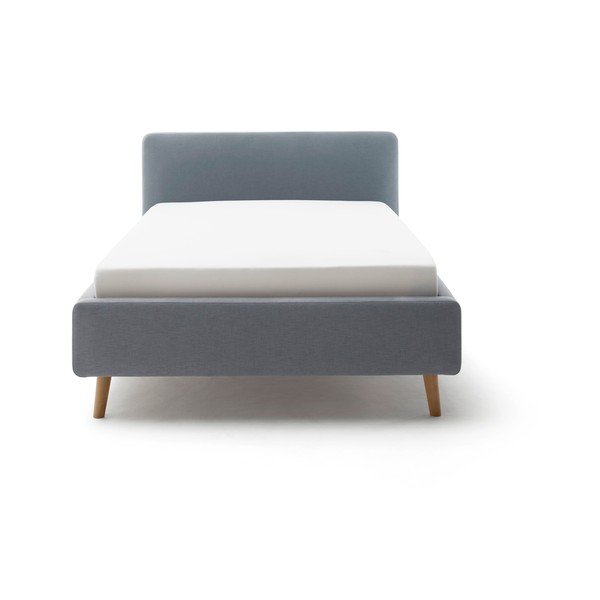 Letto singolo imbottito blu polveroso rete non inclusa 120x200 cm Mattis – Meise Möbel-image-4