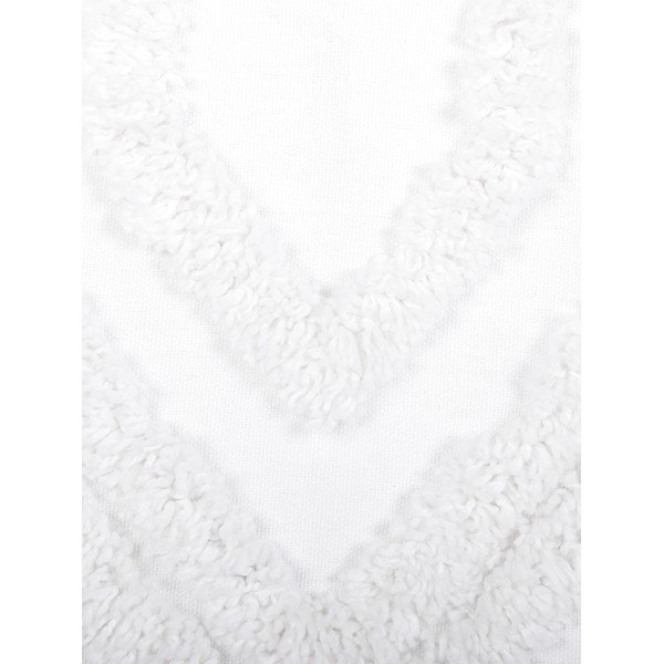 Federa decorativa in cotone bianco, 40 x 60 cm Faye - Westwing Collection-image-1