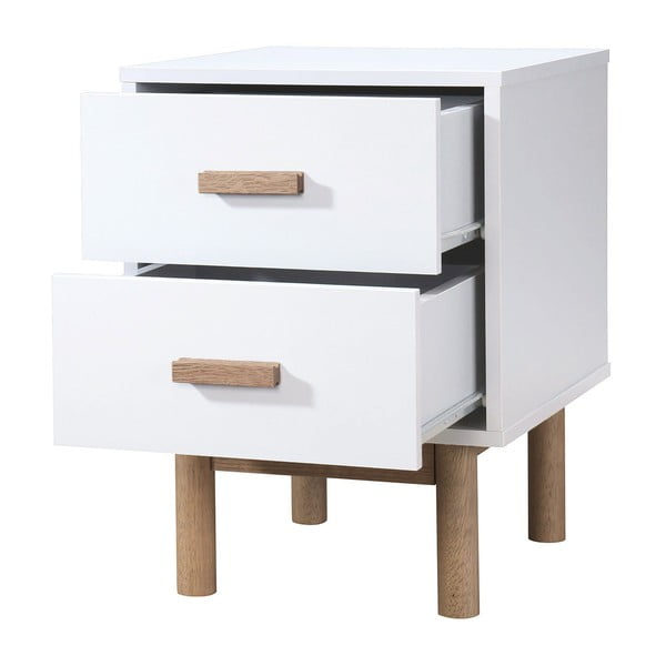 Comodino bianco Melanie - Støraa-image-3