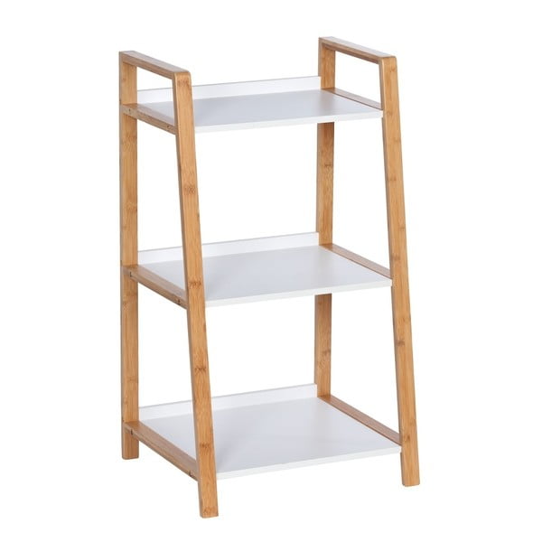 Mensola da bagno in bambù con 3 ripiani Finja - Wenko-image-2