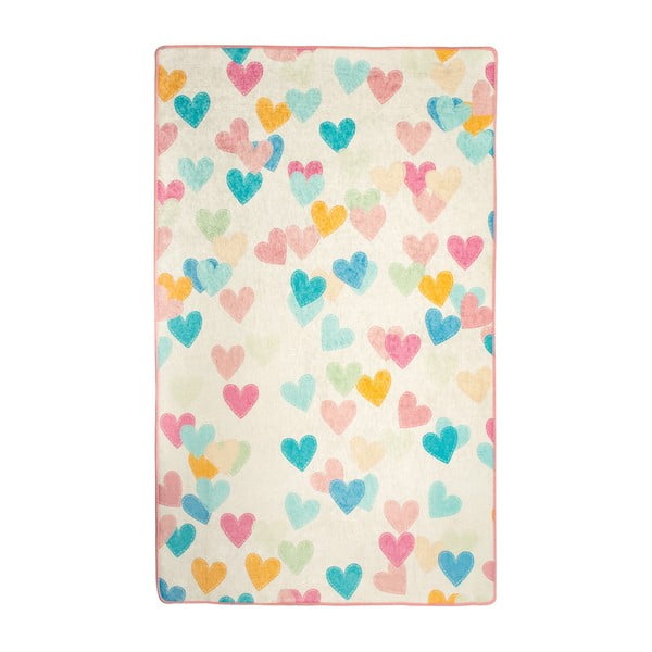 Tappeto per bambini , 100 x 160 cm Hearts - Conceptum Hypnose