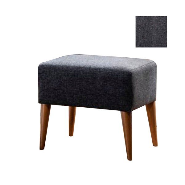 Pouf Christina grigio scuro - Unique Design