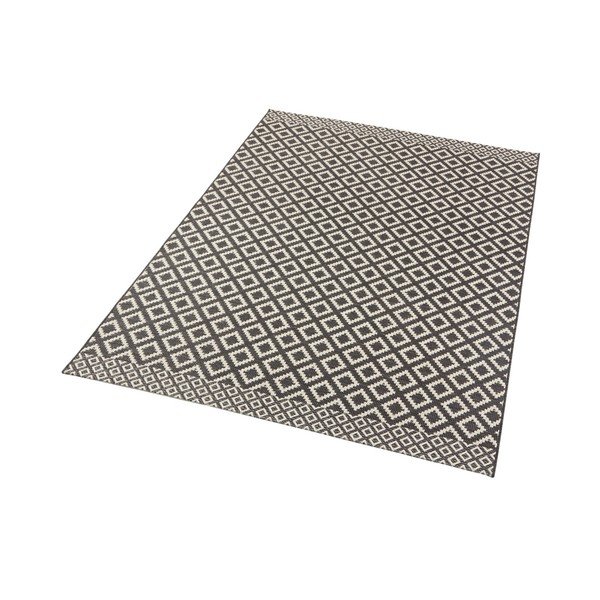 Tappeto nero e beige Minnia, 130 x 190 cm - Zala Living-image-3