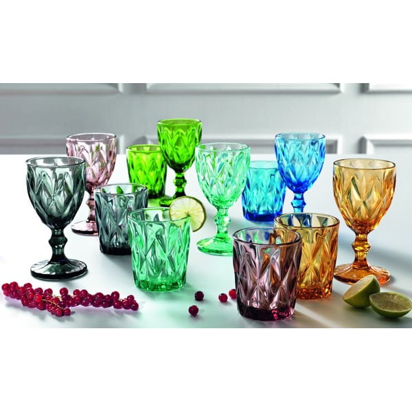 Set di 6 bicchieri , 270 ml Diamante - Brandani-image-1