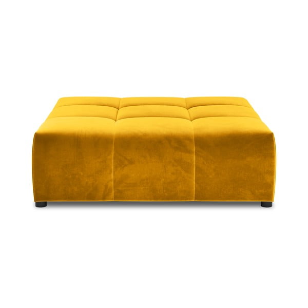 Modulo divano in velluto giallo Rome Velvet - Cosmopolitan Design-image-2
