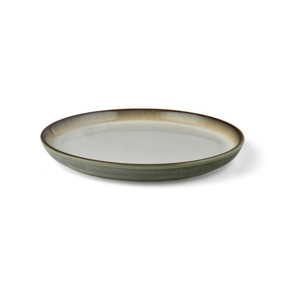 Piatto da dessert in gres bianco crema Mensa, diametro 21 cm - Bitz-image-1