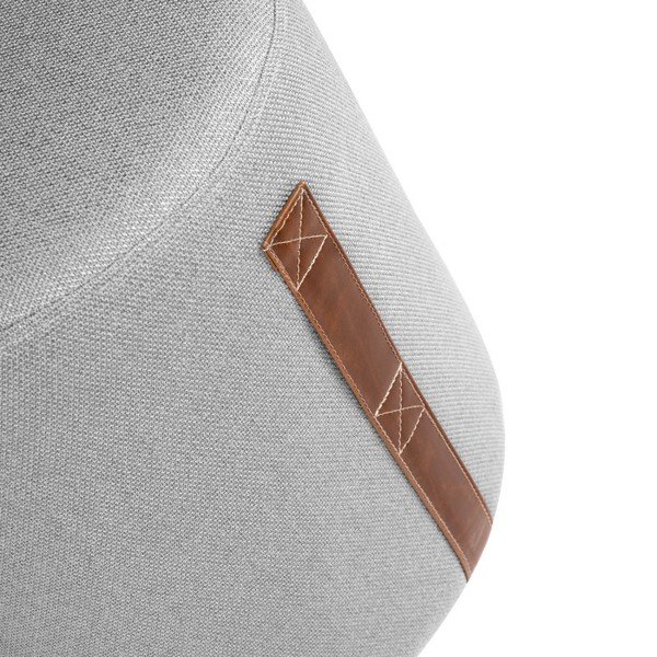 Pouf grigio Martin - sømcasa-image-2