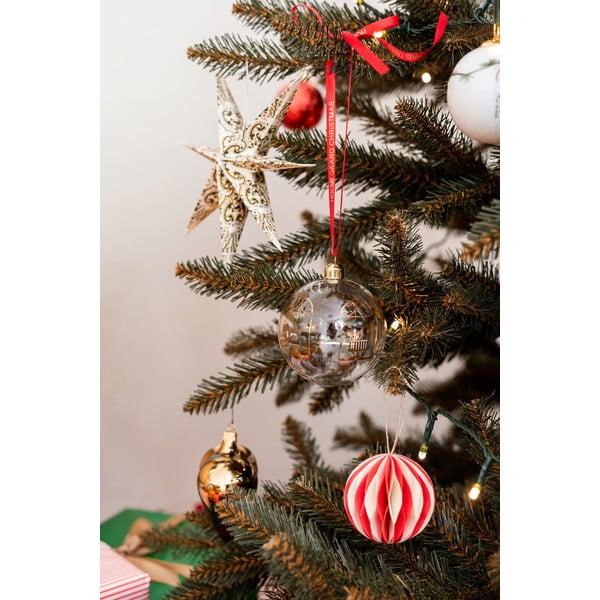 Ornamenti natalizi in vetro in set da 3 - Ego Dekor-image-1