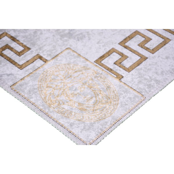 Tappeto grigio Logo, 160 x 230 cm - Vitaus-image-2