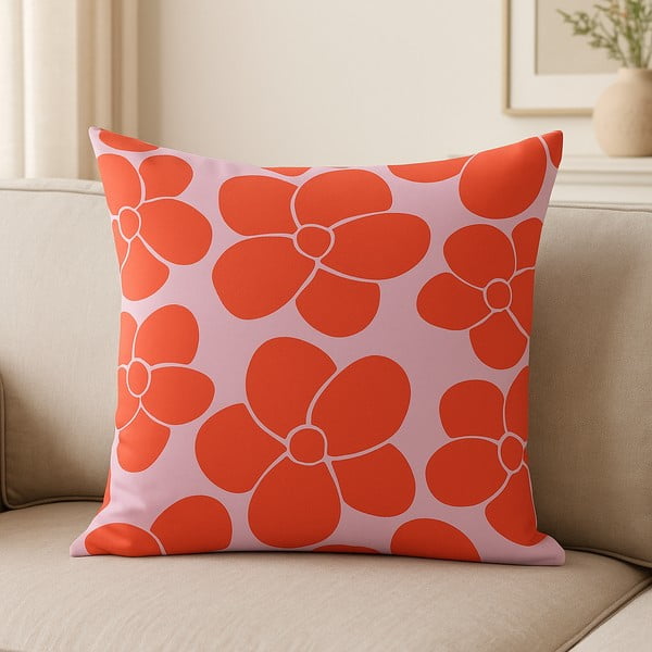 Federa decorativa 43x43 cm Poppy Fields – Mila Home-image-3