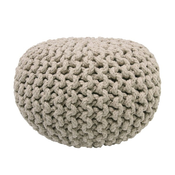 Pouf per bambini beige fatto a mano Lili - Nattiot