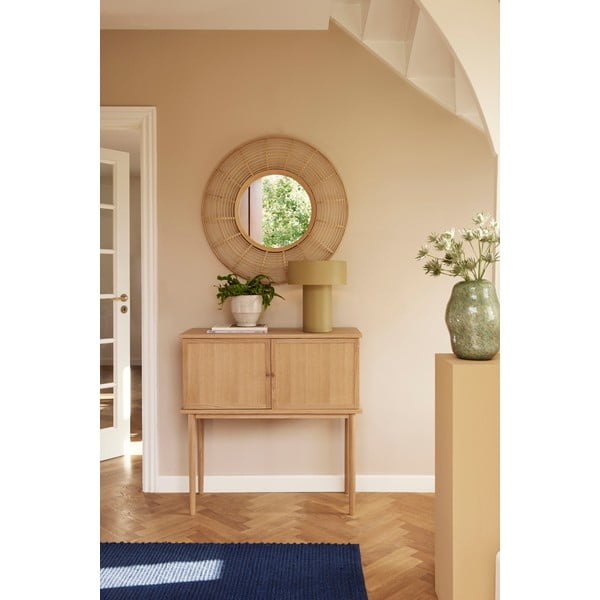 Mobiletto in rovere naturale 90x90 cm Dash - Hübsch-image-1