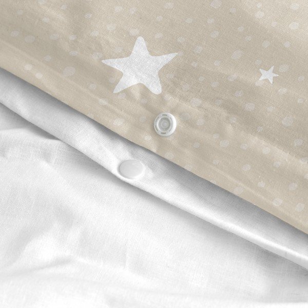 Biancheria da letto per bambini in cotone per letto singolo 140x200 cm Little star - Happy Friday-image-4
