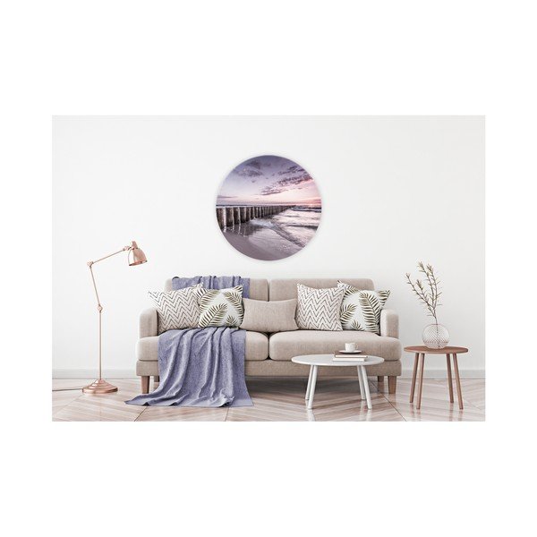 Decorazione da parete Glasspik Ringart Sunset, ø 70 cm - Styler-image-1