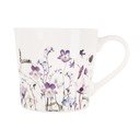Tazza bianca/viola in porcellana 430 ml Louka – Orion