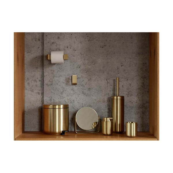 Portaspazzolino color ottone in acciaio inox Ume Brass – Zone-image-2