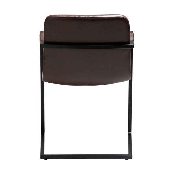Sedia da pranzo marrone con braccioli Bounce – DAN-FORM Denmark-image-4