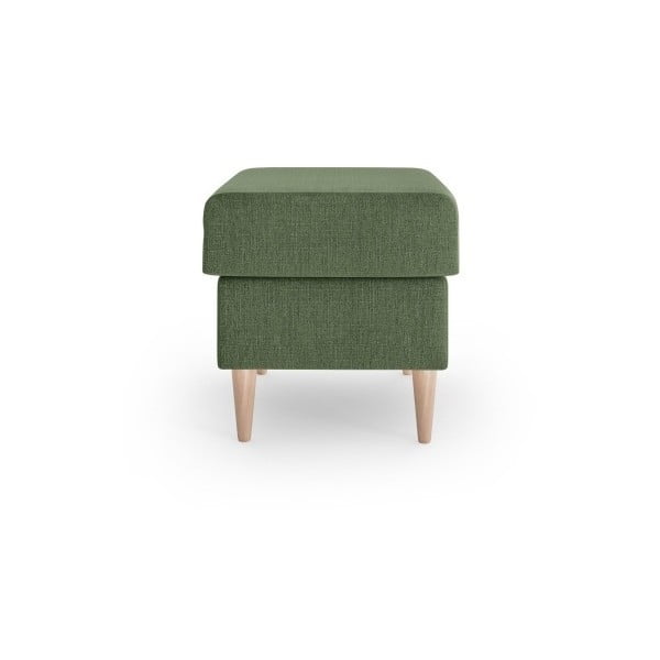Pouf verde Aubrieta, 60 x 45 cm - Mazzini Sofas-image-3