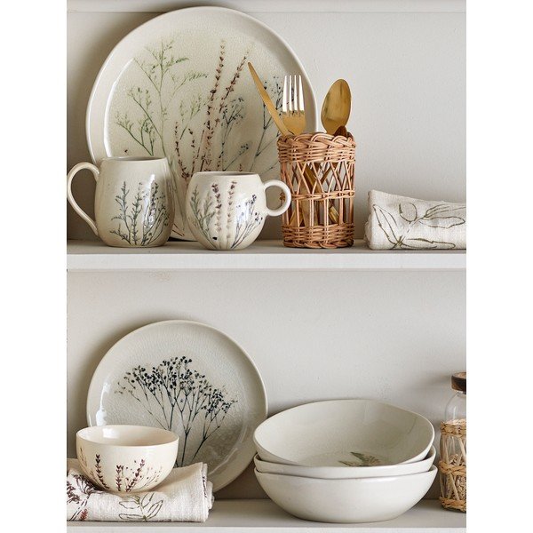 Set da pranzo in gres 12 pz per 4 persone Bea – Bloomingville-image-4