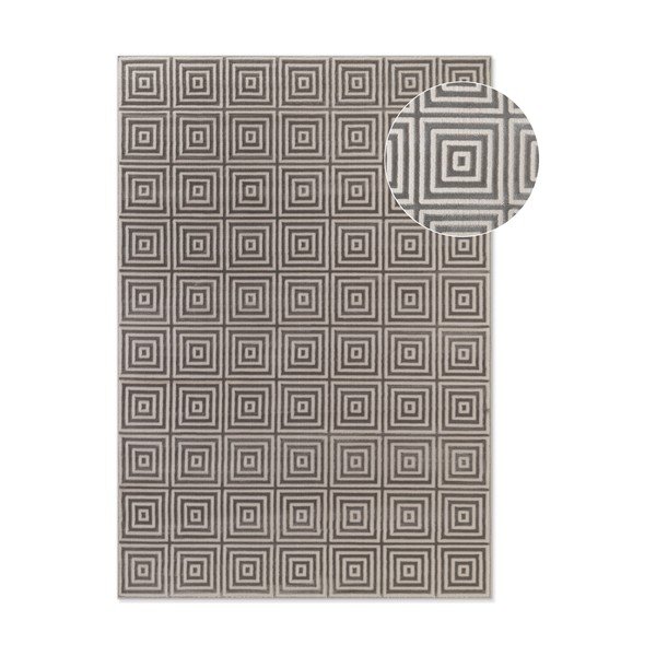 Tappeto grigio 160x235 cm Perles Tourmaline – Elle Decoration