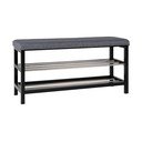 Scarpiera con seduta grigia Padova – House Nordic