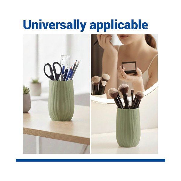 Portaspazzolino verde in ceramica Fablo – Wenko-image-4