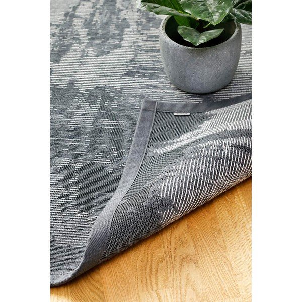 Tappeto bifacciale grigio , 80 x 250 cm Nedrema - Narma-image-1