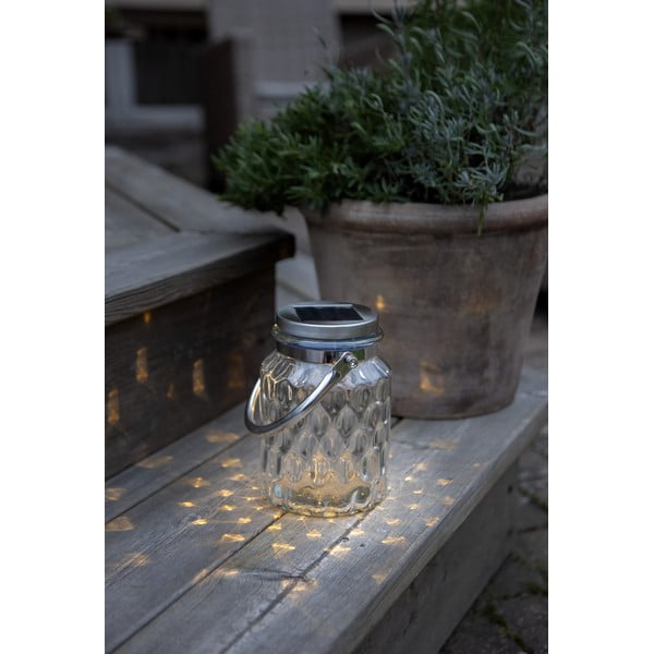 Decorazione a luce solare LED per esterni, altezza 16 cm Pireus - Star Trading-image-4