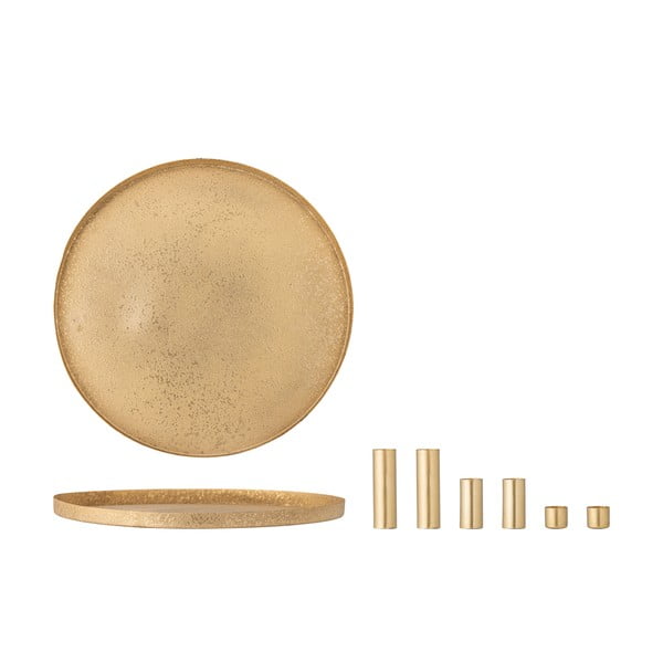 Portacandele in set in metallo per avvento 7 pz Maxime – Bloomingville-image-2