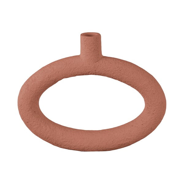 Vaso marrone Ovale, altezza 20,5 cm Ring - PT LIVING