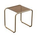 Tavolino con piano in vetro 40x50 cm Ventana – Leitmotiv