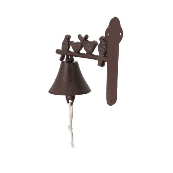 Campana da parete in ghisa con uccelli decorativi Esschert Design - Esschert Design-image-3