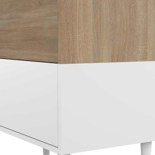 Cassettiera bassa con ante in rovere Horizon - TemaHome-image-2