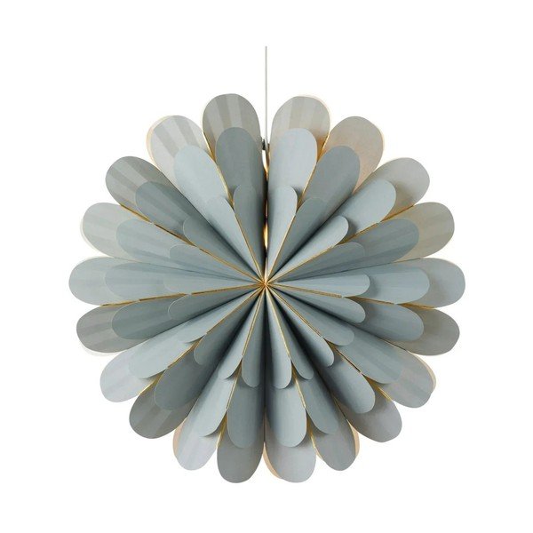 Decorazione luminosa a sospensione grigia, altezza 60 cm Marigold - Markslöjd