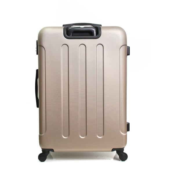 Valigia da viaggio in beige dorato su ruote , 32 l - Bluestar-image-3