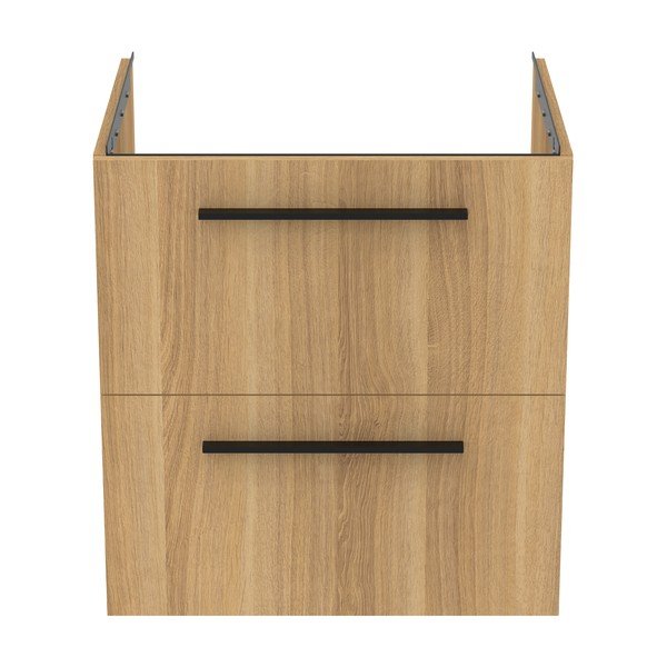 Mobile per lavabo in rovere naturale a sospensione 60x63 cm i.Life B - Ideal Standard-image-2