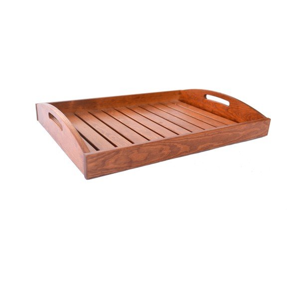 Tavolo di servizio da giardino in legno di pino 74x61 cm - Rojaplast-image-3