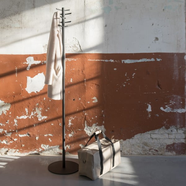 Appendiabiti nero in metallo 35x178 cm Pull – Spinder Design-image-4