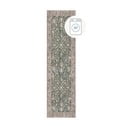 Passatoia verde lavabile 60x230 cm Beau Floral – Flair Rugs