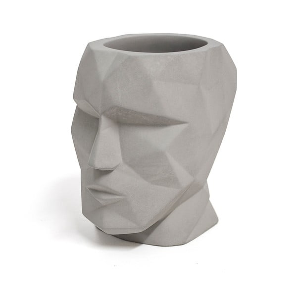 Organizzatore di cancelleria in cemento Head - Balvi-image-2