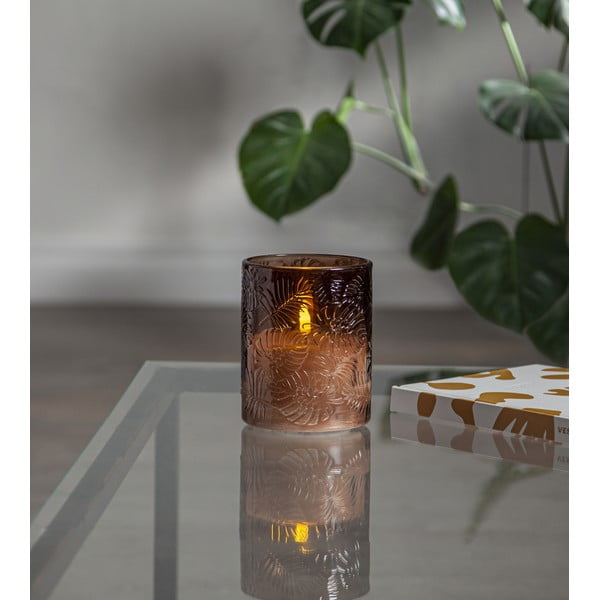 Candela a LED (altezza 12,5 cm) Flamme Leaf - Star Trading-image-3