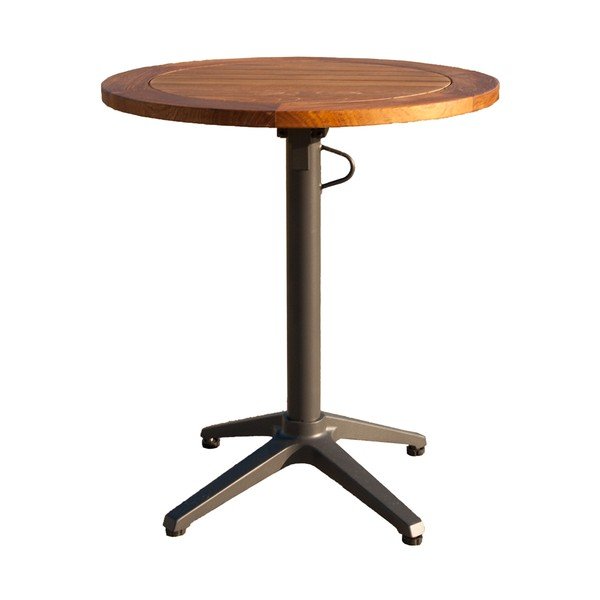 Tavolo da pranzo rotondo da giardino in alluminio ø 68 cm Spring - Ezeis