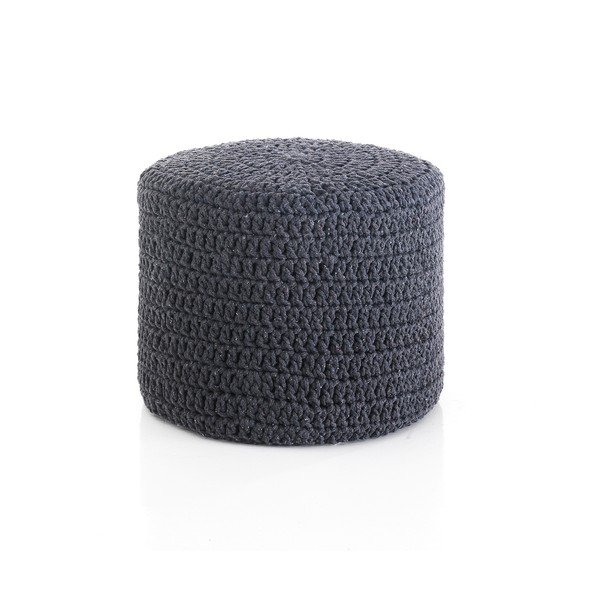 Šedý puf Tomasucci Choose, ø 40 cm