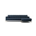 Divano angolare blu (angolo destro) Bali - Cosmopolitan Design