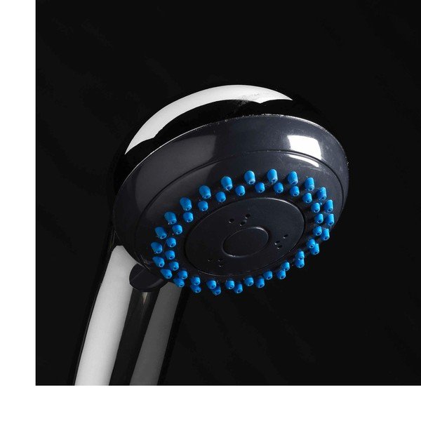 Soffione con tubo flessibile ø 7 cm Hydro - douceur d'intérieur-image-1